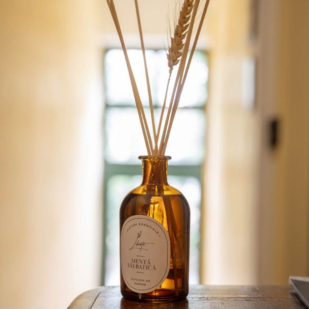 Parfum de camera cu aroma de menta salbatica