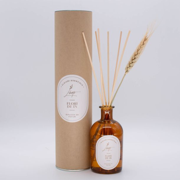 Parfum de camera cu aroma de flori de in